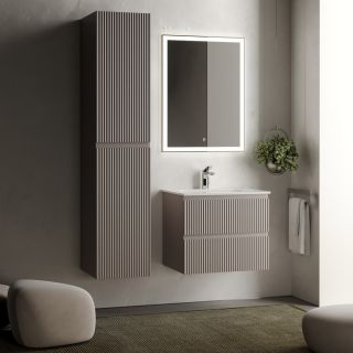 Подвесная тумба под раковину Sancos Snob R SNR60SM 60см Doha Soft